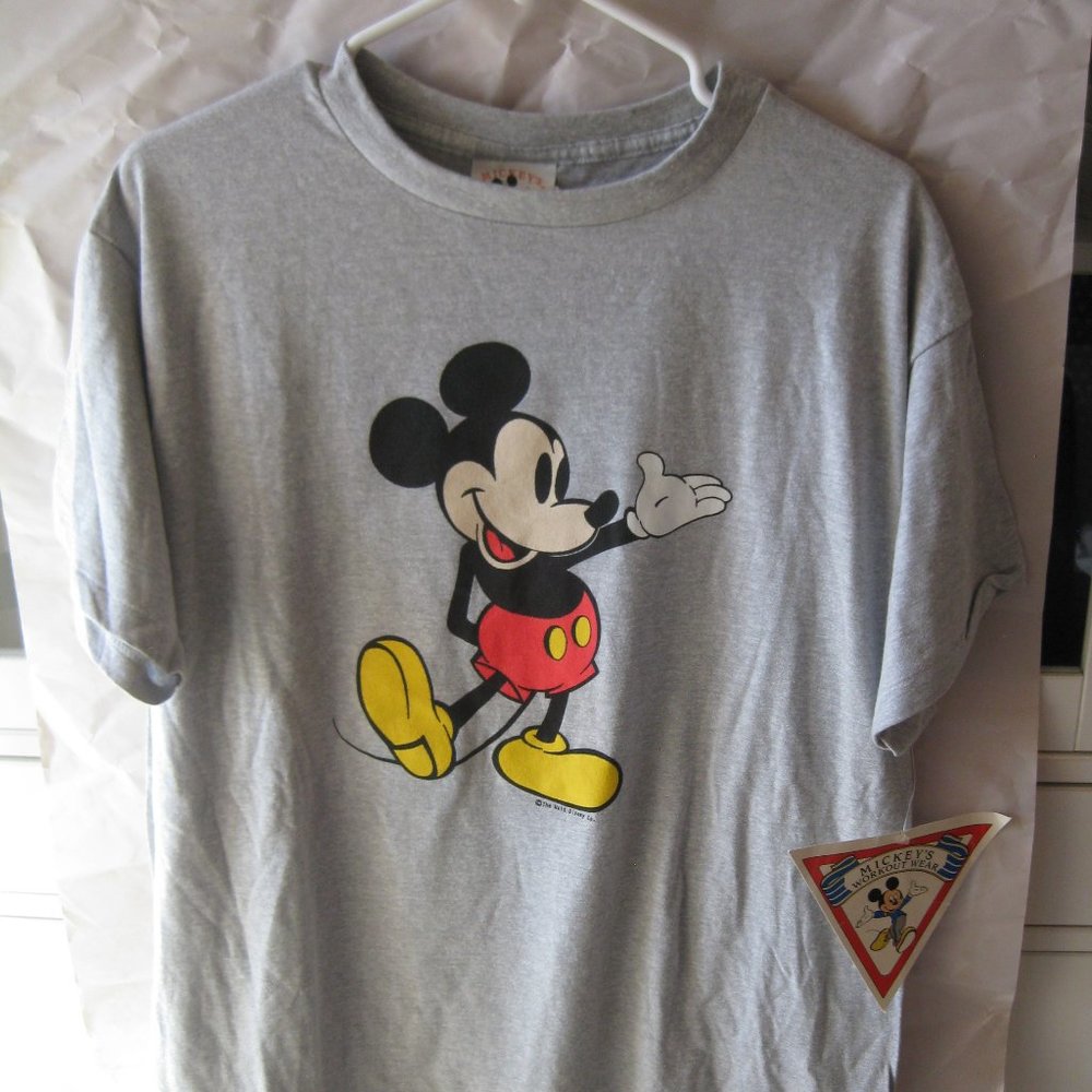 NWT Vintage Mickey Mouse T-shirt Made in USA